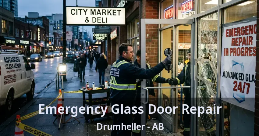 Emergency Glass Door Repair Drumheller - AB